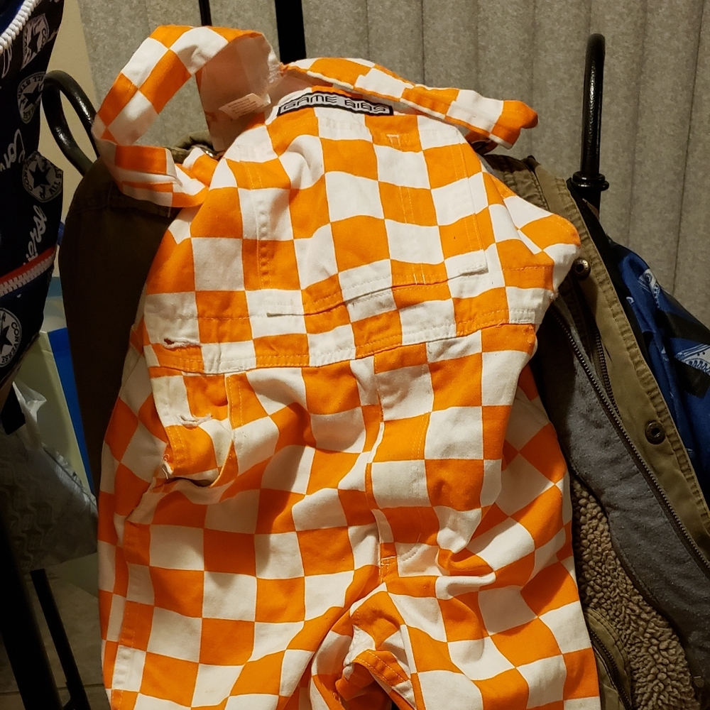 Tenn. Vols Checkerboard Youth Overalls